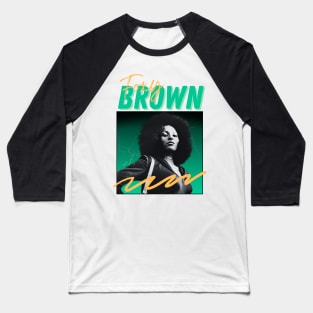 Foxy brown***original retro Baseball T-Shirt